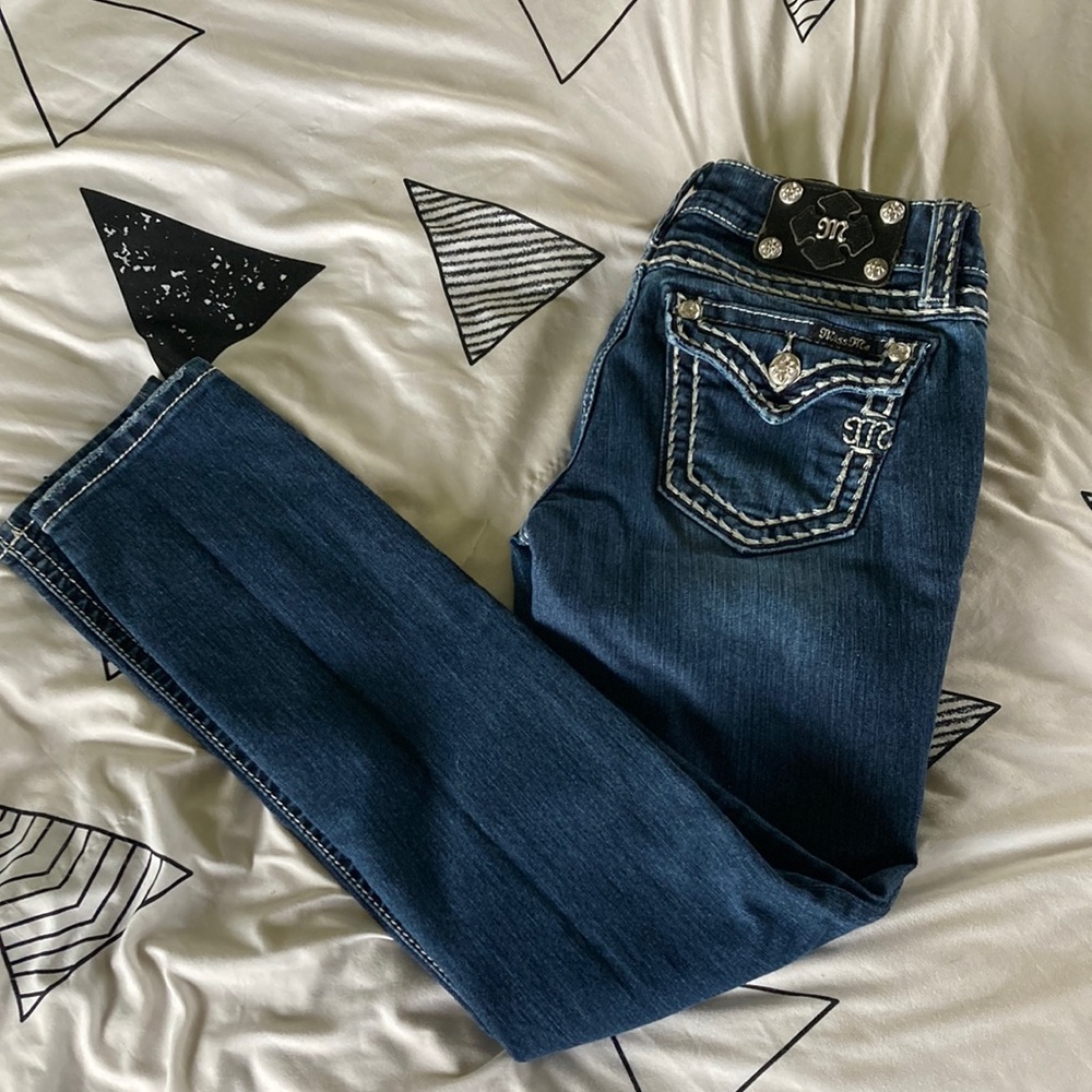 Miss Me straight leg jeans